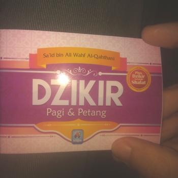 Product Review of Dzikir Pagi Petang Souvenir - Penerbit Pustaka Arafah from Tokopedia customer review 0