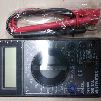 Product Review of MULTIMETER AVOMETER MULTITESTER DIGITAL DT-830B DT830B from Tokopedia customer review 1