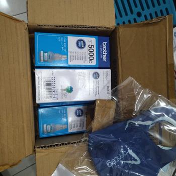 Product Review of BROTHER Tinta BT5000C BT 5000 BT5000 Cyan Ink Bottle Original from Tokopedia customer review 1