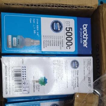 Product Review of BROTHER Tinta BT5000C BT 5000 BT5000 Cyan Ink Bottle Original from Tokopedia customer review 0