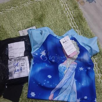 Product Review of Baju renang anak perempuan muslim lengan panjang frozen mlp hk import from Tokopedia customer review 0