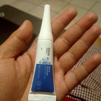 Product Review of Erha Acne Spot Gel Care Lab 10g Obat Jerawat from Tokopedia customer review 1