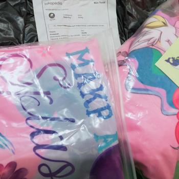 Product Review of Baju renang anak perempuan muslim lengan panjang frozen mlp hk import from Tokopedia customer review 0