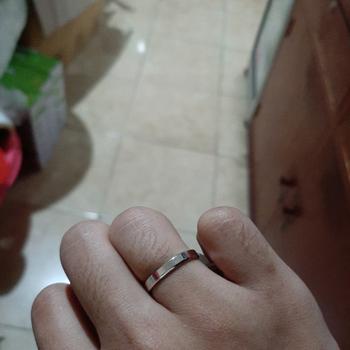 Product Review of Cincin Perak 925 Unisex Polos SSR120 from Tokopedia customer review 0