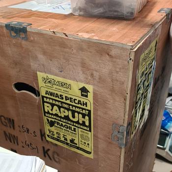 Product Review of Mesin potong Daging Tulang Dan Ikan Beku Bone Saw Fomac BSW-W210A BSW from Tokopedia customer review 0