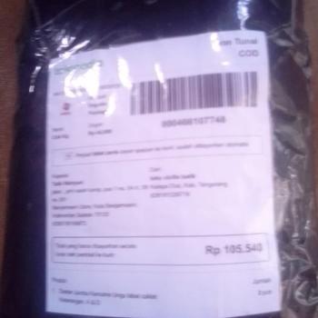 Product Review of Daster Jumbo Kencana Ungu label coklat from Tokopedia customer review 2