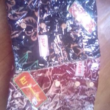 Product Review of Daster Jumbo Kencana Ungu label coklat from Tokopedia customer review 0