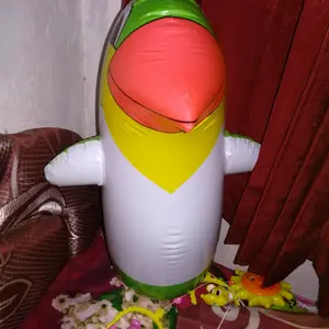 Mainan Tinju Tinjuan Penguin Goyang Bayi Anak Tiup Bawah Pasir Samsak Pinguin