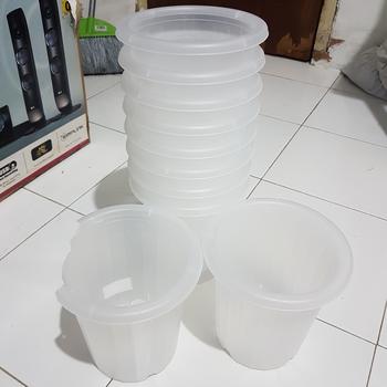 Product Review of POT YOGAP YPT 10 13 15 17 18 19 PUTIH COKLAT BENING TRANSPARAN from Tokopedia customer review 2
