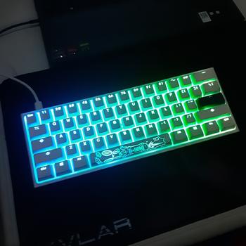 Product Review of Ducky One 2 Mini RGB LED 60% Pure White Mechanical Gaming Keyboard from Tokopedia customer review 0