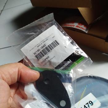 Product Review of Spion Kawasaki Ninja KRR RR OLD NEW Kiri Kanan + Karet ORIGINAL 56001-1479 + 56001-1480 Accessories Foto from Tokopedia customer review 1