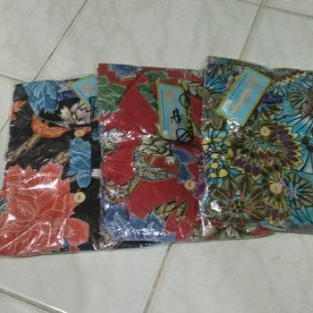 Product Review of Daster 19 pendek lengan 3/4 kencana ungu original lebel biru from Tokopedia customer review 0