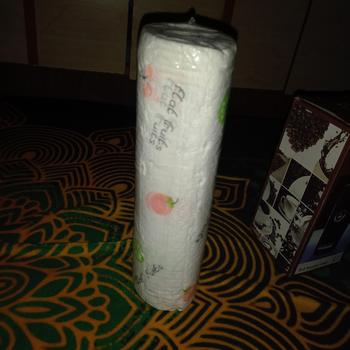 Product Review of AGB - ATKR13 Tissue Gulung Dapur Motif Serbaguna / Tisu Roll Minyak Im from Tokopedia customer review 0