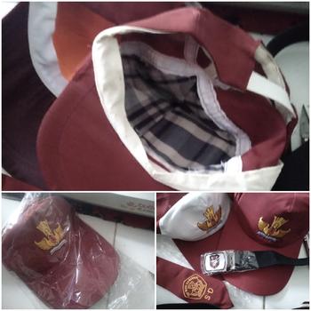 Product Review of Paket Topi SD merah polos, Gesper, Dasi BORDIR LAKI from Tokopedia customer review 0
