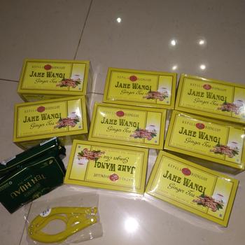 Product Review of JAHE WANGI KEPALA JENGGOT DJENGGOT Sachet - 200 gram from Tokopedia customer review 0