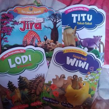 Product Review of Seri Fabel Pengendalian diri - Titu takut takut - bestari kids from Tokopedia customer review 0