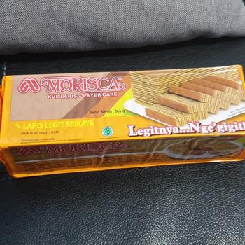 Product Review of Morisca Kue Lapis Srikaya 365gr from Tokopedia customer review 0