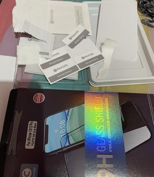 Product Review of Mocolo Tempered Glass Compatible For iPhone 12 Pro Max 12 Pro 12 Mini Anti Gores Kaca from Tokopedia customer review 0