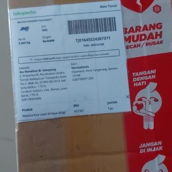 Product Review of Morisca Kue Lapis Srikaya 365gr from Tokopedia customer review 2