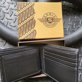 Product Review of dr_leather - Dompet Lipat Pria 100% ORIGINAL Asli Kulit Dompet Kartu Uang Hitam from Tokopedia customer review 1