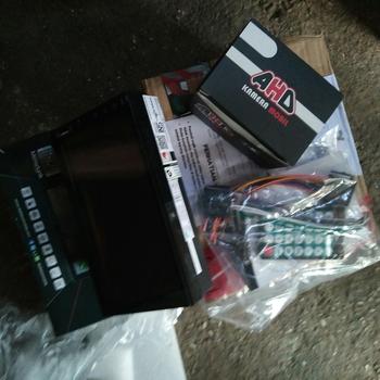 Product Review of TV MOBIL HEAD UNIT SKELETON SKT-8197 7" BODY PENDEK FULL GLASS from Tokopedia customer review 1