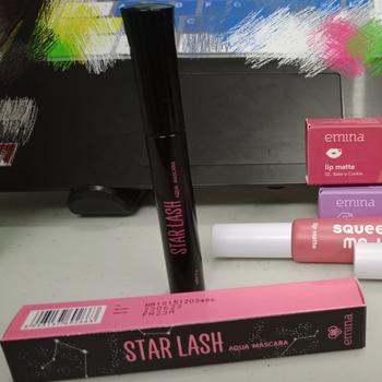 Product Review of Emina Star Lash Aqua Mascara 5 g - Lentik dan Natural Mudah Dibersihkan from Tokopedia customer review 0