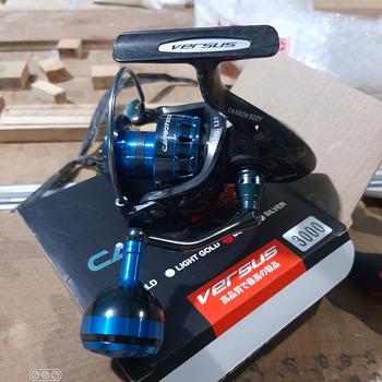 Product Review of Reel Versus Carbotech SW 1000-6000 Power handle Body carbon from Tokopedia customer review 0