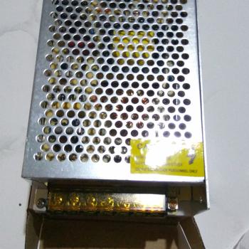 Product Review of SPITZE Trafo Adaptor Power Supply 12V 10A 120W DJAMIN FULL POWER GARANSI 3BLN power supply titanium from Tokopedia customer review 1