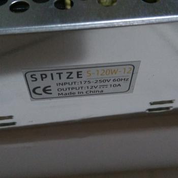 Product Review of SPITZE Trafo Adaptor Power Supply 12V 10A 120W DJAMIN FULL POWER GARANSI 3BLN power supply titanium from Tokopedia customer review 0