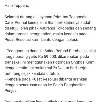 Product Review of CEDE - EGGFOOD ALLROUND PREMIUM 250 GRAM from Tokopedia customer review 2