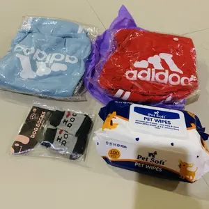 Petsoft pet wipes red stain tissue air mata mulut anjing hewan 100pcs