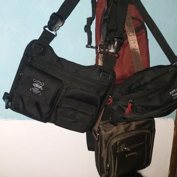 Product Review of Tas Rompi Dada Pria Chest Bag Rig Original Premium Multifungsi from Tokopedia customer review 0