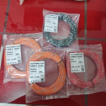 Product Review of Kabel Bintik Otomotif 0.85MM x 20M Serabut Tembaga Untuk Mobil & Motor from Tokopedia customer review 0