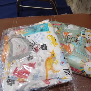 Product Review of Promo LIBBY 3 Pasang Setelan Pendek NB, 3-6,S,M,L, 2L,XL, XXL Original from Tokopedia customer review 0