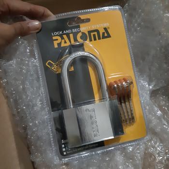 Product Review of PALOMA PLP 508 GEMBOK PAGAR PANJANG PADLOCK LONG P-500 70MM CHROME from Tokopedia customer review 1
