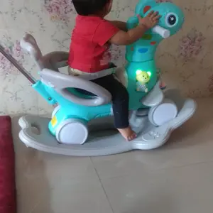 Dino Rocking Horse Exotic ET2110 Dino 7 in 1 Ayunan Jungkat-Jungkit Kuda Kudaan