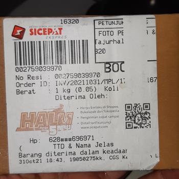 Product Review of batre remote mobil cr1616 origial japan from Tokopedia customer review 0