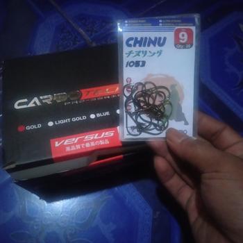 Product Review of Reel Versus Carbotech SW 1000-6000 Power handle Body carbon from Tokopedia customer review 0