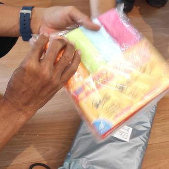 Product Review of Lap Micro Fiber Mobil Kaca Keramik / Kain Lap Handuk Microfiber NAGATA Biru Cleaning from Tokopedia customer review 0