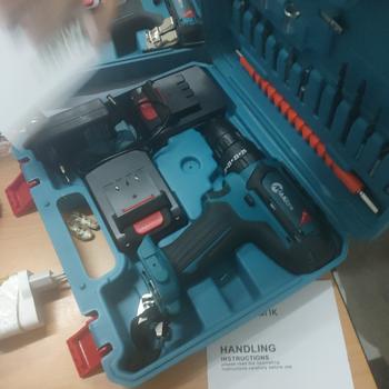 Product Review of Bor Batre #Mailtank Mesin Bor 32V Cordless Drill Bor Baterai from Tokopedia customer review 2