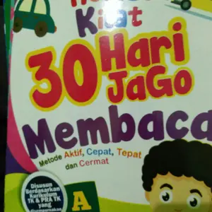 Buku Anak Metode Kilat 30 Hari Jago Membaca