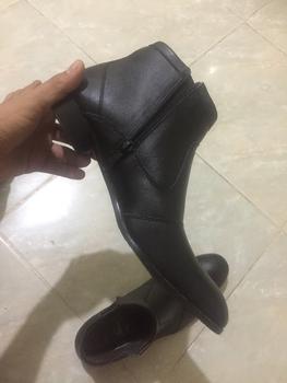 Product Review of Sepatu Pantofel Zipper Tinggi Cevany Original Kulit Sapi Asli from Tokopedia customer review 3