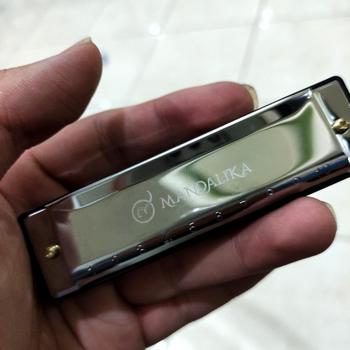 Product Review of Harmonika/Harmonica Key C 10 Holes Mandalika Original from Tokopedia customer review 0