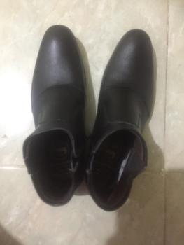 Product Review of Sepatu Pantofel Zipper Tinggi Cevany Original Kulit Sapi Asli from Tokopedia customer review 0