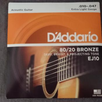 Product Review of D'Addario EJ10 10-47 senar gitar akustik ORIGINAL from Tokopedia customer review 1