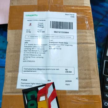 Product Review of Termostat Thermostat STC-1000 Mesin Tetas Telur Full Otomatis from Tokopedia customer review 2