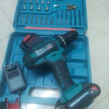 Product Review of Bor Batre #Mailtank Mesin Bor 32V Cordless Drill Bor Baterai from Tokopedia customer review 1