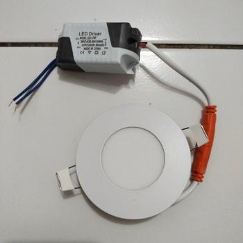 Product Review of DOWNLIGHT LED BULAT RATA PLAFON 3W 6W 12W 18W CAHAYA PUTIH/KUNING- 3000K/6500K LAMPU PLAFON BULAT from Tokopedia customer review 1