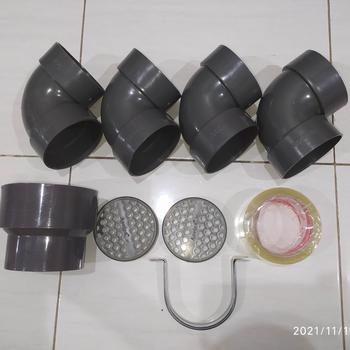 Product Review of Knie PVC 5 inch / Knee 5 in D / Elbow 5 inch Type D from Tokopedia customer review 0