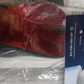 Product Review of Prolink Mouse Wired Cable l 3 buttons l USB Optical 1200DPI l PMO630U from Tokopedia customer review 0